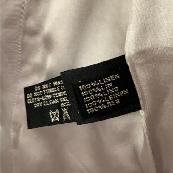 Ralph Lauren Linen Metallic Blazer - Picture 9 of 15